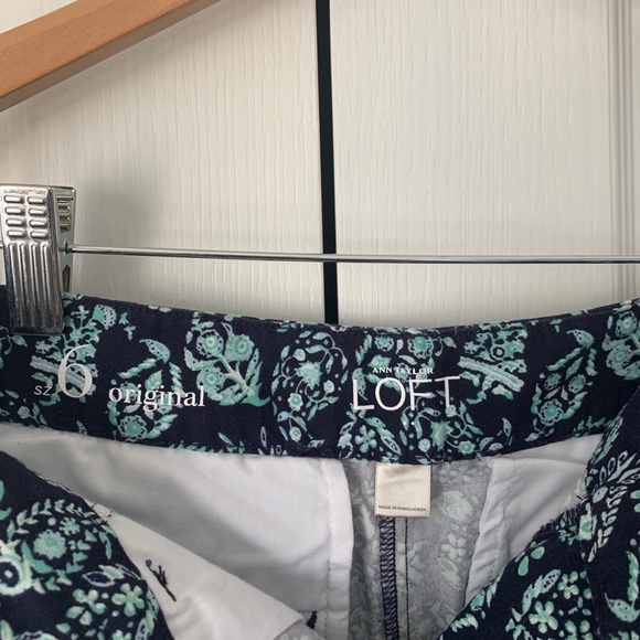 🌱2 for $40 Paisley Ann Taylor/loft shorts - Picture 3 of 3